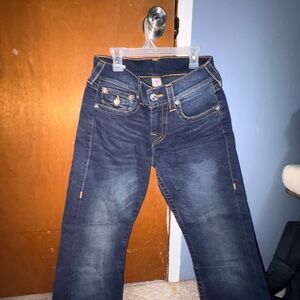 True Religion Dark Blue Straight Jeans